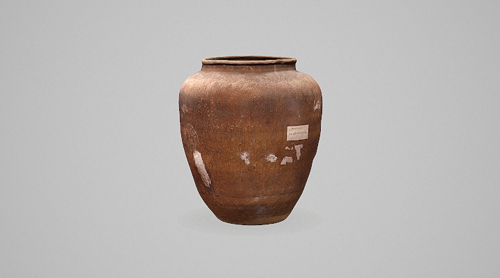 1927年秋收起义部队进驻莲花县甘家村时借用村民陈娇枝家的大米储存的陶缸